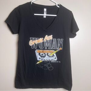 Grown Ass Woman Graphic T-Shirt for the Stacy Mitchhart Band, Nashville, TN Sz L